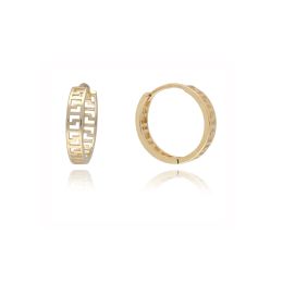 MOISS náušnice ze žlutého zlata