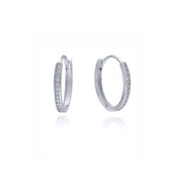 MOISS náušnice z bílého zlata