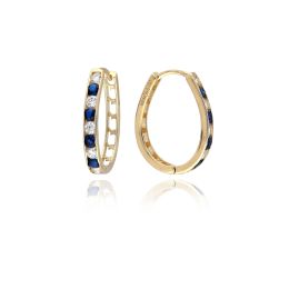 MOISS náušnice ze žlutého zlata