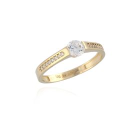 MOISS prsten ze žlutého zlata