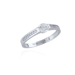 MOISS prsten z bílého zlata