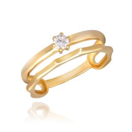 MOISS prsten ze žlutého zlata