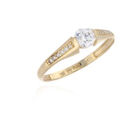 MOISS prsten ze žlutého zlata