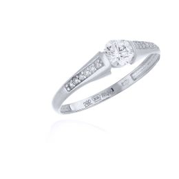 MOISS prsten z bílého zlata