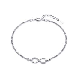 MOISS stříbrný náramek NEKONEČNO