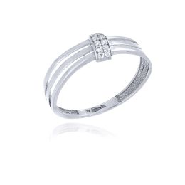 MOISS prsten z bílého zlata