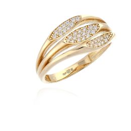 MOISS prsten ze žlutého zlata
