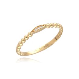 MOISS prsten ze žlutého zlata