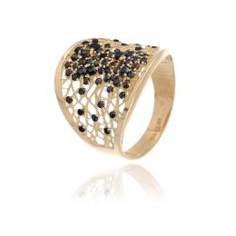 MOISS prsten ze žlutého zlata