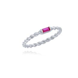 MOISS prsten z bílého zlata