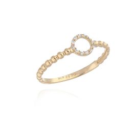 MOISS prsten ze žlutého zlata