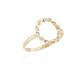 MOISS prsten ze žlutého zlata