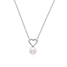 MOISS perlový stříbrný náhrdelník