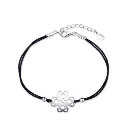 MOISS provázkový náramek ČTYŘLÍSTEK