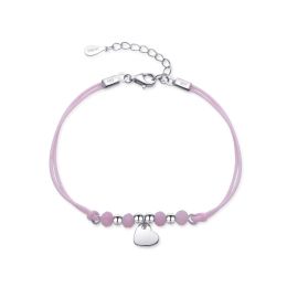 MOISS stříbrný náramek SRDCE