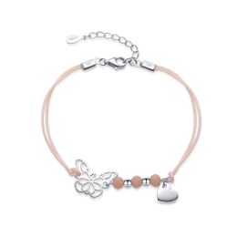 MOISS provázkový náramek MOTÝL