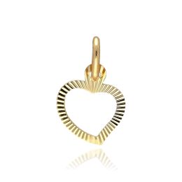 MOISS přívěsek ze žlutého zlata SRDCE