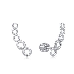 MOISS stříbrné náušnice