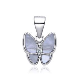 MOISS stříbrný přívěsek MOTÝL
