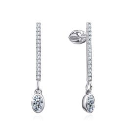 MOISS stříbrné náušnice