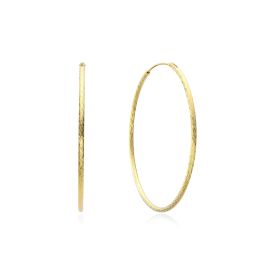 MOISS stříbrné náušnice GOLD