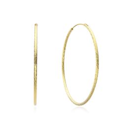 MOISS stříbrné náušnice GOLD