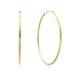 MOISS stříbrné náušnice GOLD