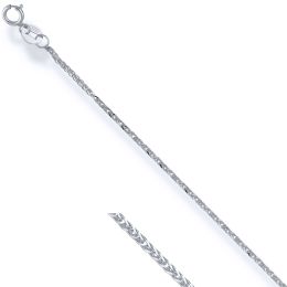 MOISS řetízek z bílého zlata FOX