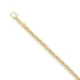 MOISS řetízkový náramek ze žlutého zlata KRÁLOVSKÝ