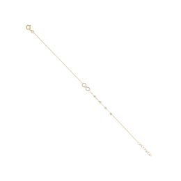 MOISS náramek ze žlutého zlata NEKONEČNO