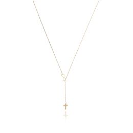 MOISS náhrdelník ze žlutého zlata KŘÍŽ