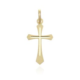 MOISS přívěsek ze žlutého zlata KŘÍŽEK