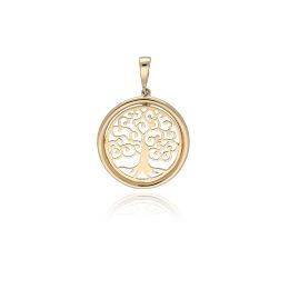 MOISS přívěsek ze žlutého zlata STROM ŽIVOTA