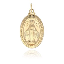 MOISS přívěsek ze žlutého zlata MADONKA