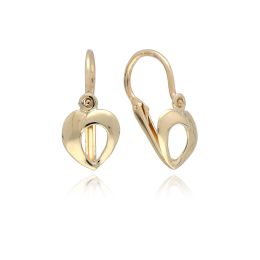 MOISS dětské náušnice ze žlutého zlata