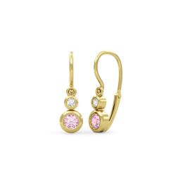 MOISS náušnice ze žlutého zlata