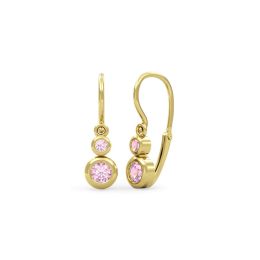 MOISS náušnice ze žlutého zlata