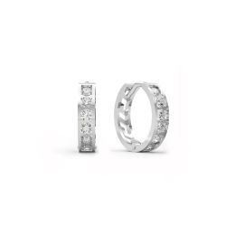 MOISS náušnice z bílého zlata