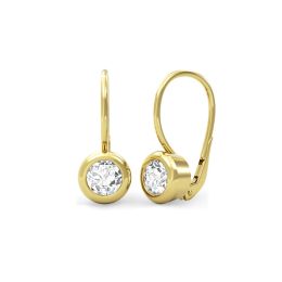 MOISS náušnice ze žlutého zlata