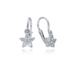 MOISS dětské náušnice z bílého zlata