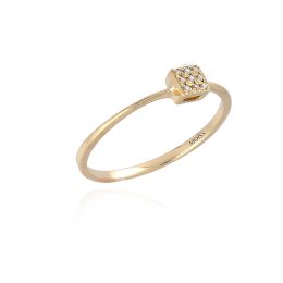 MOISS diamantový prsten ze žlutého zlata