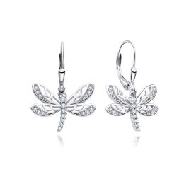 MOISS stříbrné náušnice VÁŽKA