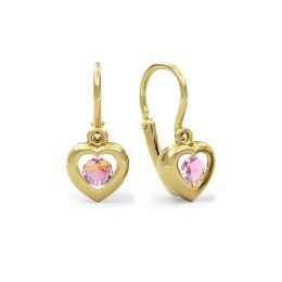 MOISS dětské náušnice ze žlutého zlata