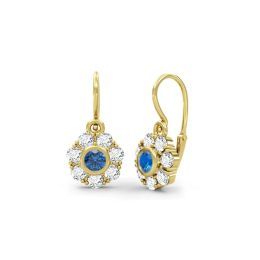 MOISS dětské náušnice ze žlutého zlata