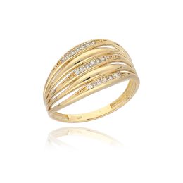 MOISS prsten ze žlutého zlata