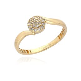 MOISS prsten ze žlutého zlata
