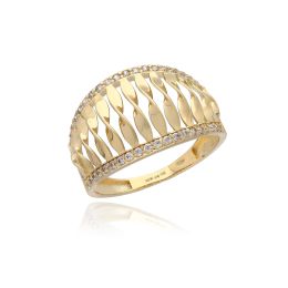 MOISS prsten ze žlutého zlata
