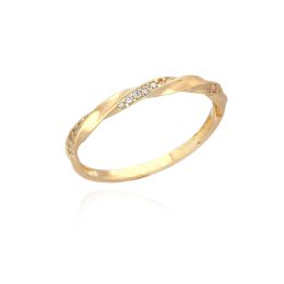 MOISS prsten ze žlutého zlata