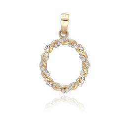 MOISS přívěsek ze žlutého zlata