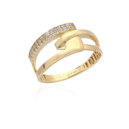 MOISS prsten ze žlutého zlata
